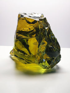Green - Light Traditional Andara Crystal 818g