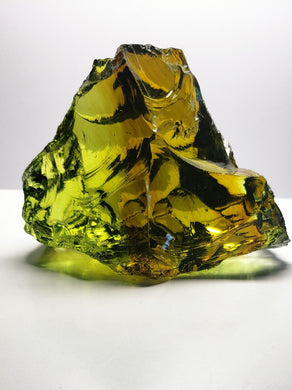 Green - Light Traditional Andara Crystal 818g