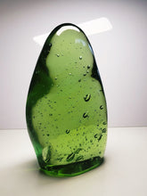 Load image into Gallery viewer, Green - Light (Terra olive) Andara Crystal 1195g