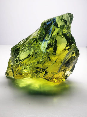 Green - Light Traditional Andara Crystal 674g