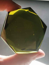 Load image into Gallery viewer, Green - Olive Andara Crystal Hexagon
