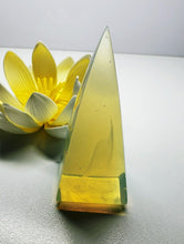 Load image into Gallery viewer, Opalesence Andara Crystal Nubian Pyramid 3in x 1.5in