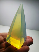 Load image into Gallery viewer, Opalesence Andara Crystal Nubian Pyramid 3in x 1.5in