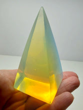 Load image into Gallery viewer, Opalesence Andara Crystal Nubian Pyramid 3in x 1.5in