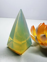 Load image into Gallery viewer, Opalesence Andara Crystal Nubian Pyramid 3in x 1.5in