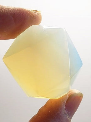 Opalescent Andara Crystal Icosahedron 42g