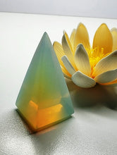 Load image into Gallery viewer, Opalesence Andara Crystal Nubian Pyramid 2.5in x 1.25in