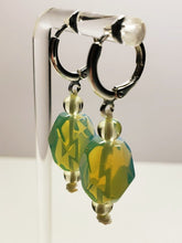 Load image into Gallery viewer, Opalesence &amp; Yellow Andara Crystal Earrings*