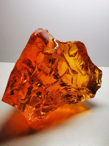 Orange Traditional Andara Crystal 1.285kg
