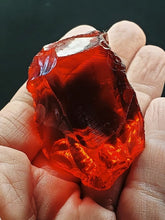 Load image into Gallery viewer, Orange (Deep) Traditional Andara Crystal 56g