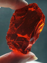Load image into Gallery viewer, Orange (Deep) Traditional Andara Crystal 56g