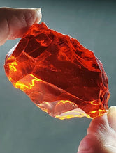 Load image into Gallery viewer, Orange (Deep) Traditional Andara Crystal 56g