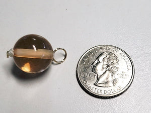 Peach Andara Crystal Pendant (1 x 16mm)