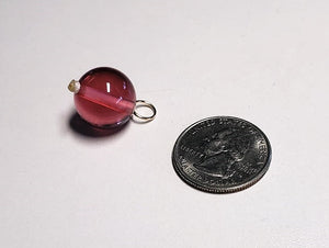Peach Pink Andara Crystal Pendant (1 x 16mm)