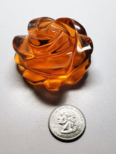 Load image into Gallery viewer, Peach Andara Crystal Rose