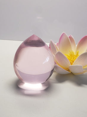 Pink Andara Crystal Pointed Egg
