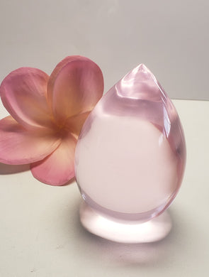 Pink Andara Crystal Pointed Egg