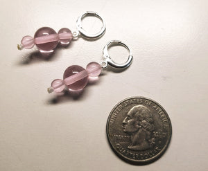 Pink Andara Crystal Earrings