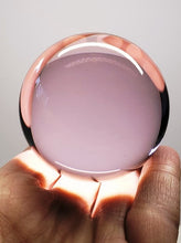 Load image into Gallery viewer, Pink Andara Crystal Sphere 2.25inch