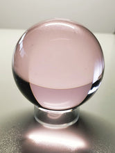 Load image into Gallery viewer, Pink Andara Crystal Sphere 2.25inch