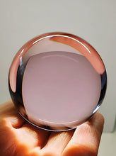 Load image into Gallery viewer, Pink Andara Crystal Sphere 2.25inch