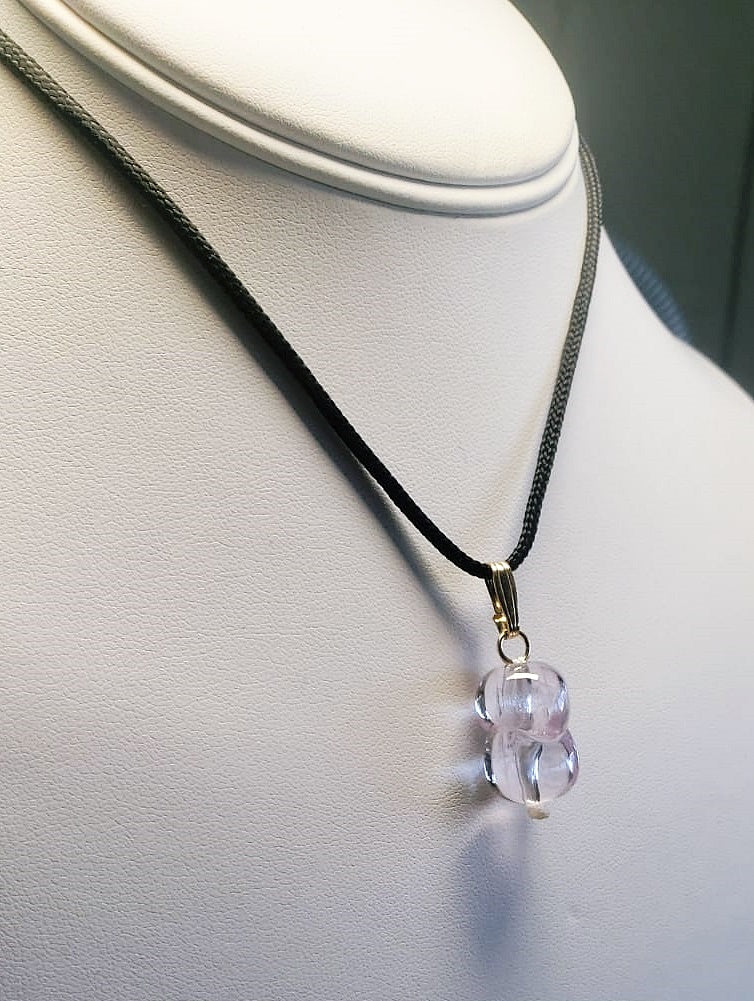 Kunzite Therapeutic Pendant Pink (Light) 29ct