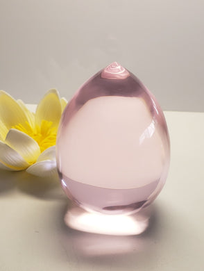 Pink Andara Crystal Pointed Egg