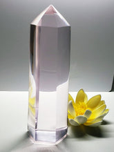 Load image into Gallery viewer, Pink Andara Crystal Generator 6.5inch