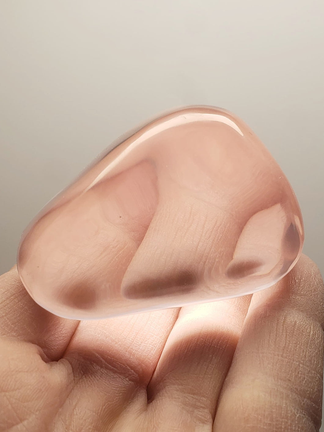 Pink Andara Crystal Hand Piece 82g