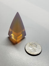 Load image into Gallery viewer, Opalesence - Pink Andara Crystal Nubian Pyramid 1.5in x .75in