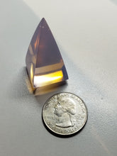 Load image into Gallery viewer, Opalesence - Pink Andara Crystal Nubian Pyramid 1.5in x .75in
