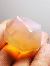 Load image into Gallery viewer, Opalescent - Pink Andara Crystal Icosahedron 28g