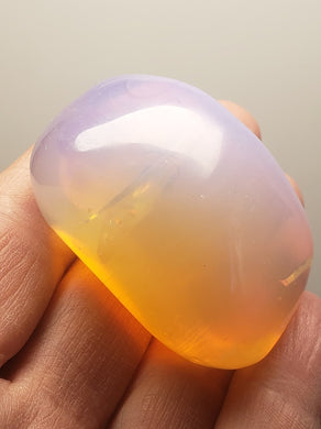 Opalescence - Pink Andara Crystal Hand Piece 68g