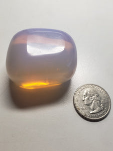 Opalescence - Pink Andara Crystal Hand Piece 76g