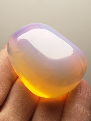 Opalescence - Pink Andara Crystal Hand Piece 76g
