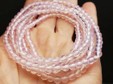 Opalesence - Pink Andara Crystal Infinity Necklace
