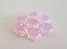 Load image into Gallery viewer, Pink Opalesence Andara Crystal Cabochon 20mm Chakra Set