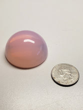 Load image into Gallery viewer, Opalescent - Pink Andara Crystal Cabochon 40mm