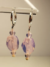 Load image into Gallery viewer, Opalesence - Pink Andara Crystal Earrings*