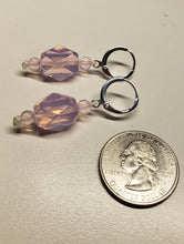 Load image into Gallery viewer, Opalesence - Pink Andara Crystal Earrings*