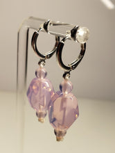 Load image into Gallery viewer, Opalesence - Pink Andara Crystal Earrings*