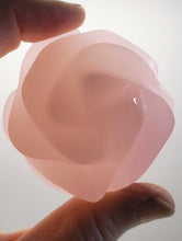 Load image into Gallery viewer, Pink Opaque Andara Crystal Rose