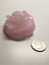 Load image into Gallery viewer, Pink Opaque Andara Crystal Rose