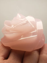 Load image into Gallery viewer, Pink Opaque Andara Crystal Rose