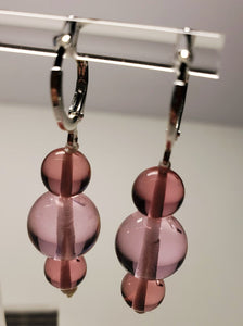 Pink & Peach Pink Andara Crystal Earrings
