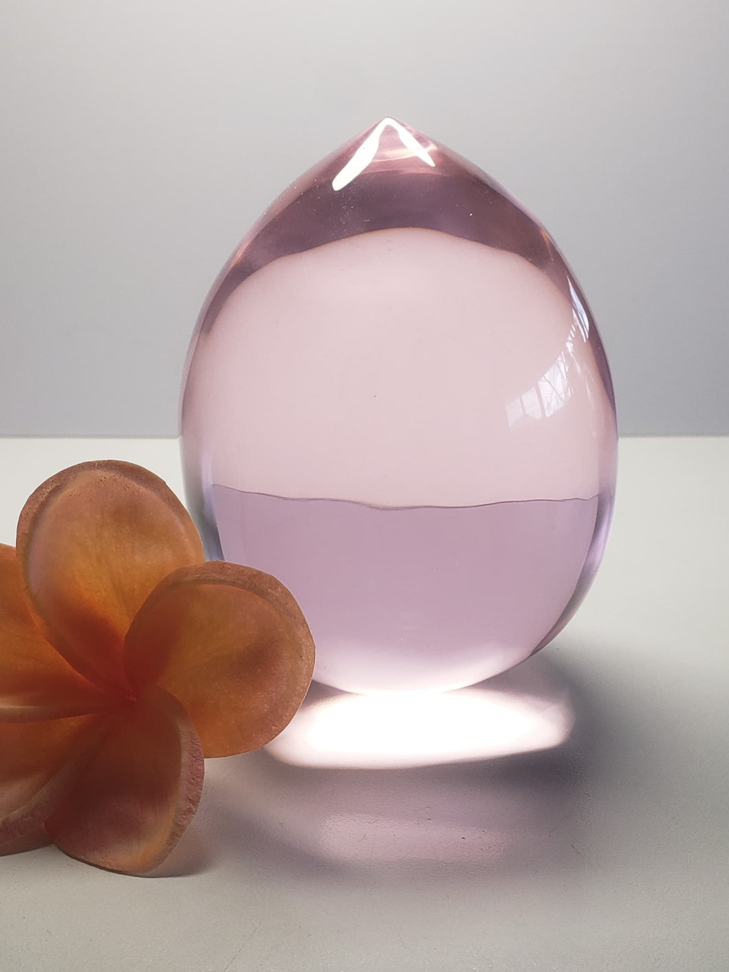 Pink Andara Crystal Pointed Egg