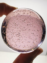 Load image into Gallery viewer, Pink (Seafoam) Andara Crystal Sphere 2.25inch
