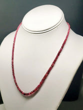 Load image into Gallery viewer, Spinel - Dark Pink E 2.5-5mm 19inch