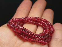 Load image into Gallery viewer, Spinel - Dark Pink E 2.5-5mm 19inch