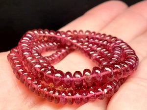 Tourmaline - Pink EO+ 3-5mm 16.75inch